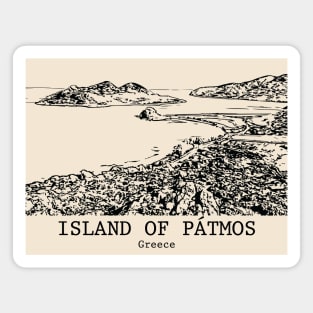 Island of Pátmos - Greece Magnet
